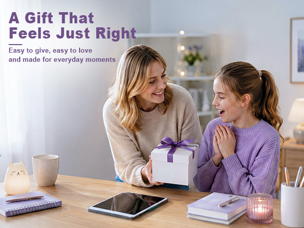 Cute portable iPad stand for desk setups, birthdays, Christmas and dorm room gifts daily use