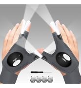 LED Flashlight Gloves, Valentines Day Gifts for Him Men Boyfriend Husband, Mens Gifts for Fathers...