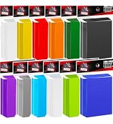 1200P Matte Card Sleeves for Collectable Gaming Cards, Toploaders for Trading Cards, Plastic Card...
