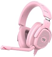Jimonyer Gaming Headset for PC/PS4/PS5/Xbox One/Switch, Stereo Surround Sound Gaming Headphones w...
