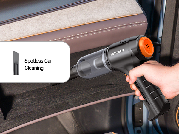 car vacuum sealight mini vacuum wireless handheld car vacuum cleaner high power suction