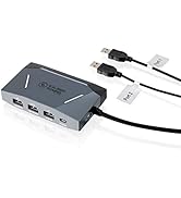 IOGEAR KeyMander 2 3Play Keyboard/Mouse Sharing Switch for PC and Game Consoles - GES1337