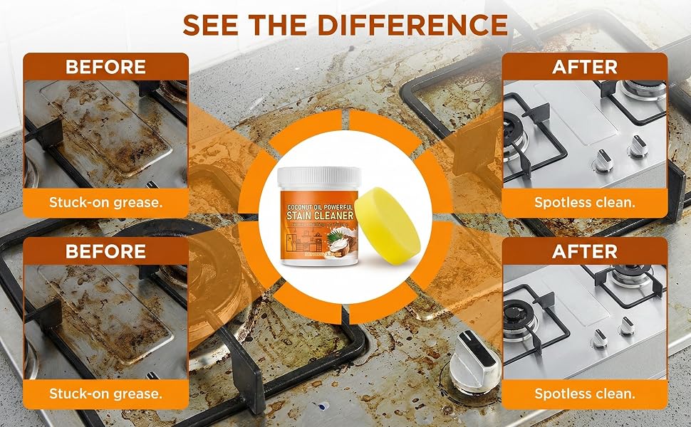 Coconut Oil Stain Cleaner