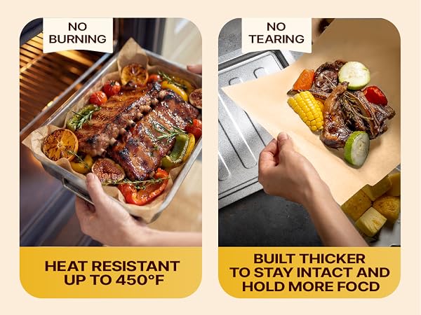 high heat parchment paper