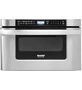 Sharp KB-6524PS 24-Inch Microwave Drawer Oven, 1.2 cu. ft., Stainless Steel