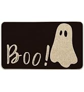 Artoid Mode Ghost Boo Doormat 17x29 Inch | Halloween Holiday Home Decor Low-Profile Floor Mat Swi...