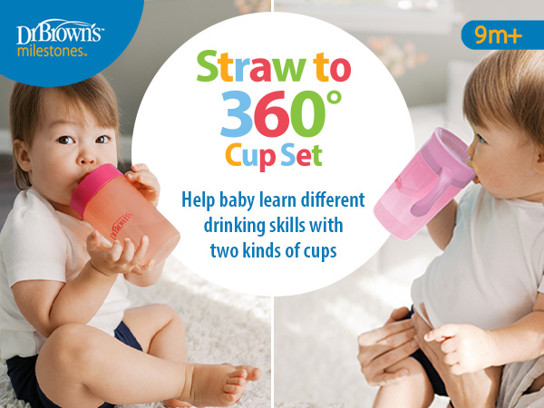 Straw to 360 Cup Set