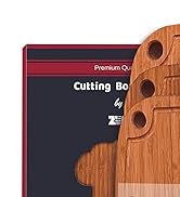 ZVP Bamboo Cutting Boards for Kitchen
