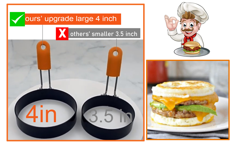 Egg Ring pancake rings egg rings omelet rings