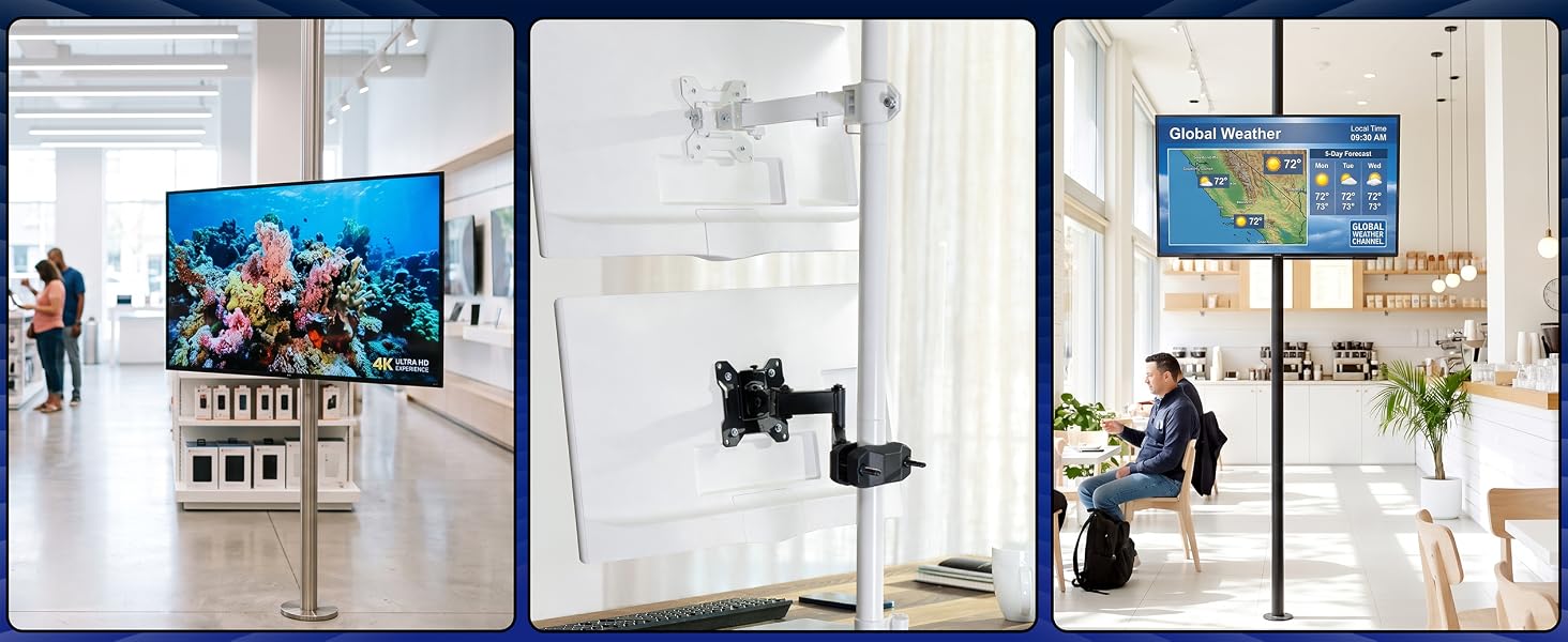 Universal Bracket Pole Mount