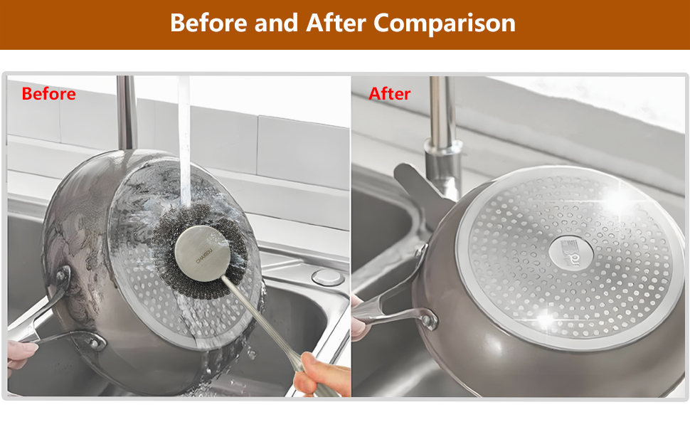 stainless steel pot scrubber