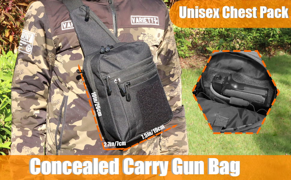 ccw sling bag for men mens concealed carry sling bags crossbody