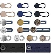 18PCS Button Extenders for Jeans, Pants Waist Button Extender for Women Men, Ceryvop Jeans Button...