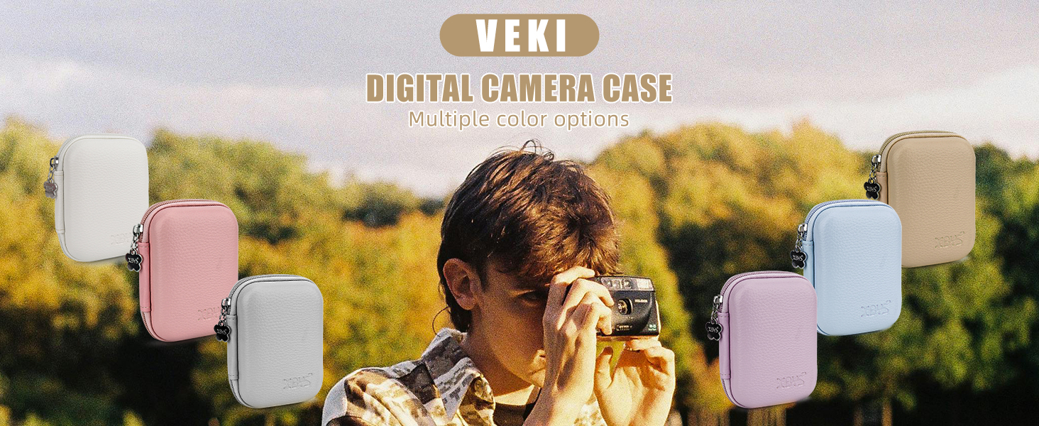 Veki Digital Camera Case Compatible With KODAK PIXPRO FZ45 FZ55/ for Canon G7X Mark II/ for CAMKORY