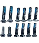 ZAHARA Black Lower Bottom Base Cover Case Screws Replacement for ASUS TUF Gaming A15 FA507 FA507R...