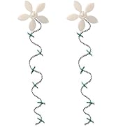?DrainWig Shower Drain Hair Catcher – Disposable White Flower (2-Pack) – No-Touch Hair Removal fo...