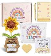 WenmthG 8pcs Teacher Appreciation Gifts Set for Women Coworkers - Best Teacher’s Day Birthday Gif...