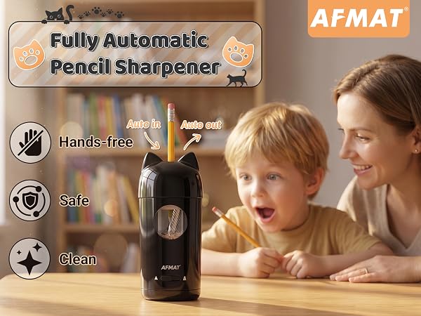 fully automatic pencil sharpener