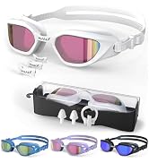 Whale Swim Goggles Adult Swim Goggles Anti Fog Swimming Goggles Wear Comfortable Polarizing Swim ...