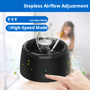 USB Rechargeable Electric Ashtrays for Home Office