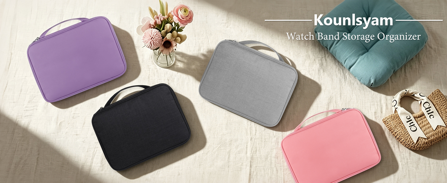 watch band case organizer