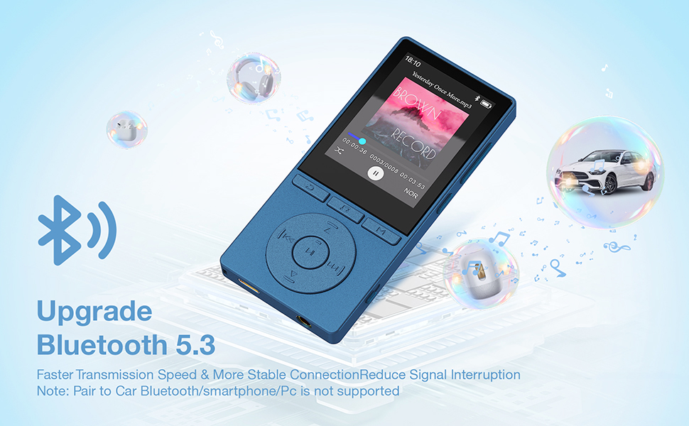 mp3 player with bluetooth music player bluetooth mp3 player mp3 players