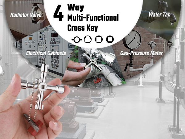 4 Way Cross Key