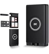 JJC Memory Card Reader Holder, High-Speed SD Card Reader w USB 3.1 Gen 2 Type-C Interface, 24 EVA...