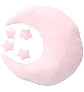 Photography Moon Pillow for Newborns, Soft Baby Posing Pillow with Moon and Star Celestial Decor ...