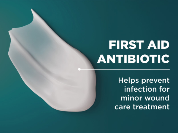 First Aid Antibiotic Cream to Prevent Infection for Minor Wound Care Treatment