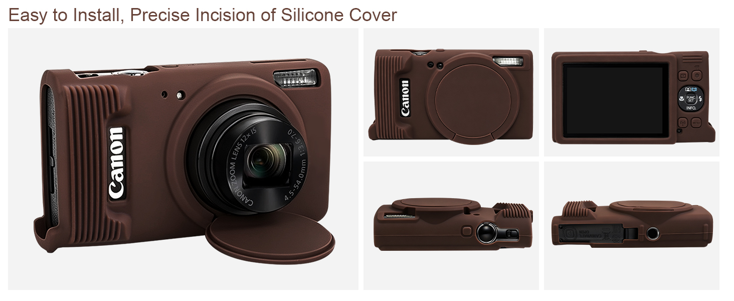 Canon PowerShot ELPH 360 Silicone Cover