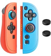 GLDRAM Soft Silicone Case for Nintendo Switch 2 Joycon Controller, Comfort Protective Cover Shell...
