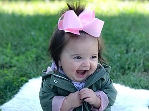 baby hair with bows
