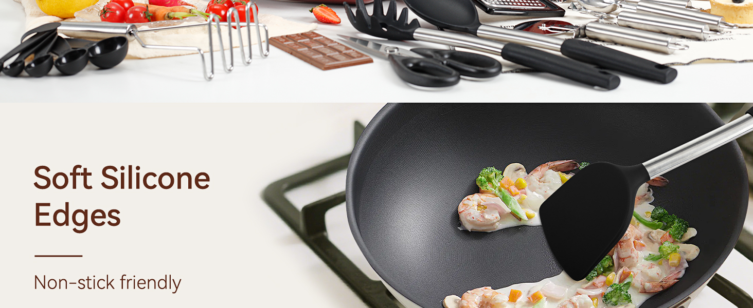Silicone Cooking Utensils Set