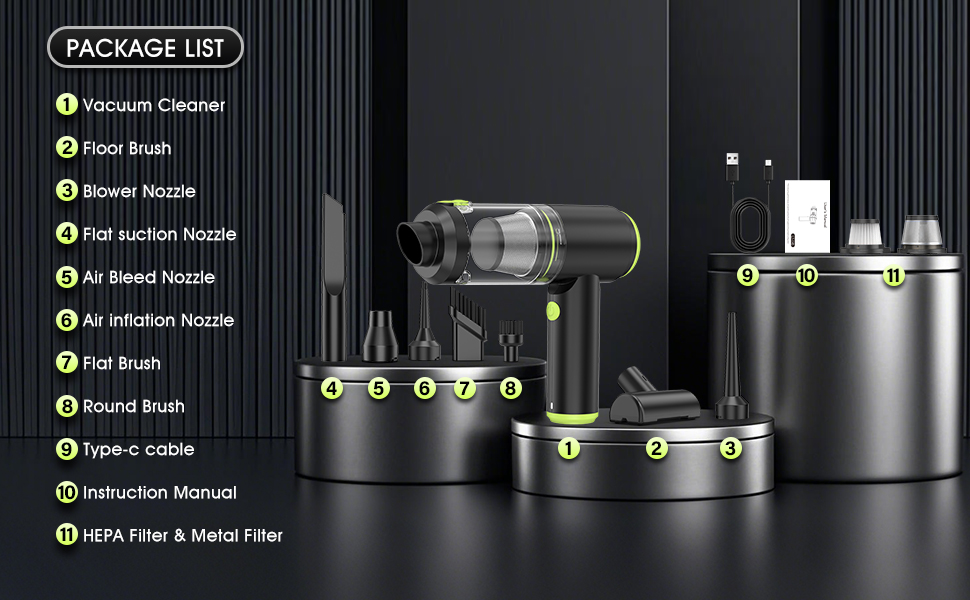 portable vacuum for car