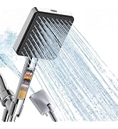 MakeFit Filtered Handheld Shower Head for Hard Water, High-Pressure 7-Mode | Magnetic Removable F...