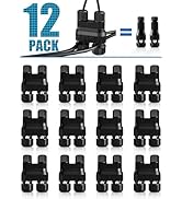 SUNVIE Fastlock2 Low Voltage Landscape Lighting Wire Connector Landscape Light Connectors Waterpr...