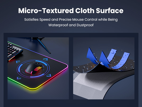 large gaming mouse pad