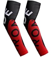 RIDEIRON Arm Sleeves for Men & Women, UPF50+ UV Sun Protection, Cooling Sports Compression Arm Sl...