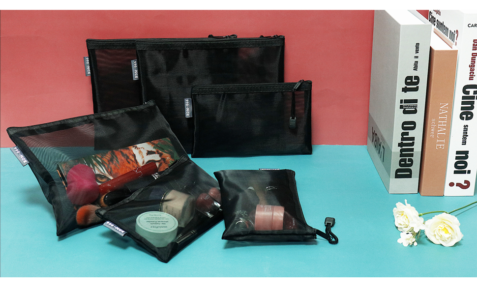 Mesh Cosmetic Bags