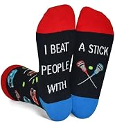 GOLIN Funny Saying Crew Socks, Novelty Gifts for Men Women Teens