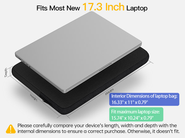 17.3 hp laptop sleeve