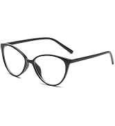 LJCZKA Blue Light Blocking Glasses for Women Cat Eye Anti Blue Light Glasses Cateye Computer Anti...