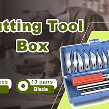 13-piece cutting tool kit