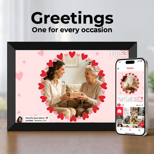 32GB FRAMEO 10 Inch Smart WiFi Digital Photo Frame