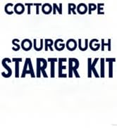Ganiza Sourdough Starter Kit, Cotton Rope Sourdough Bread Baking Supplies, 9'' Round & 10'' Oval ...