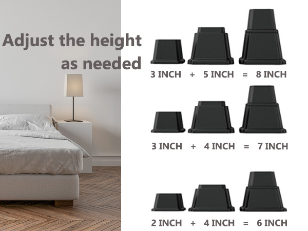 bed risers
