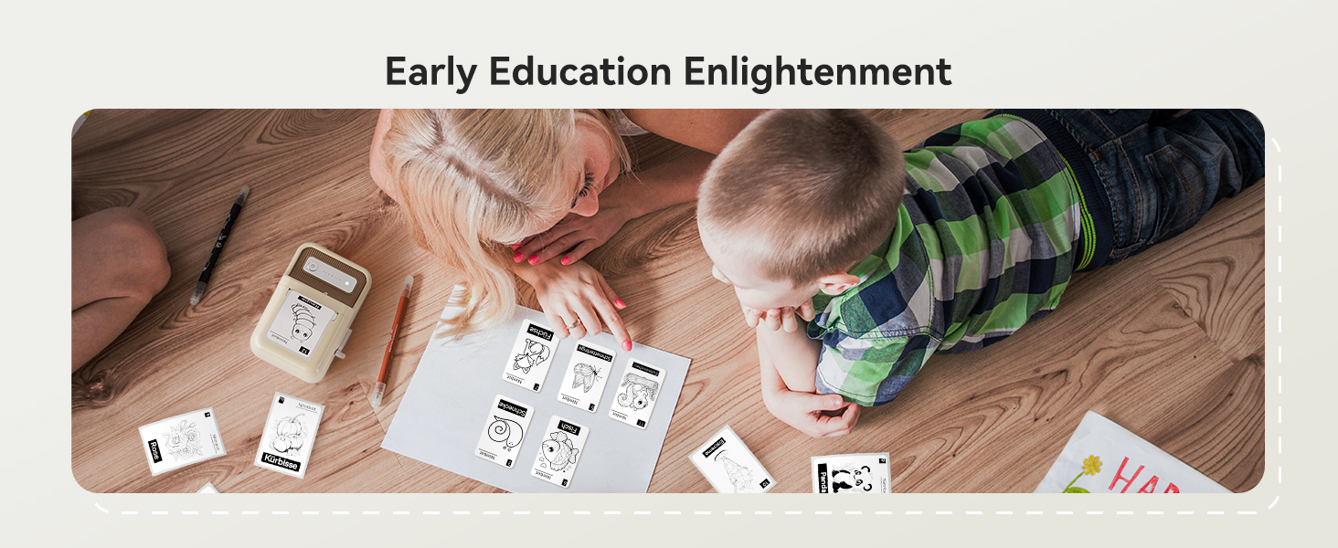 b21 label printer for kids learning
