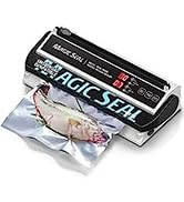MAGCI SEAL MS175 vacuum food sealer to seal a fesh fish in a smooth bag