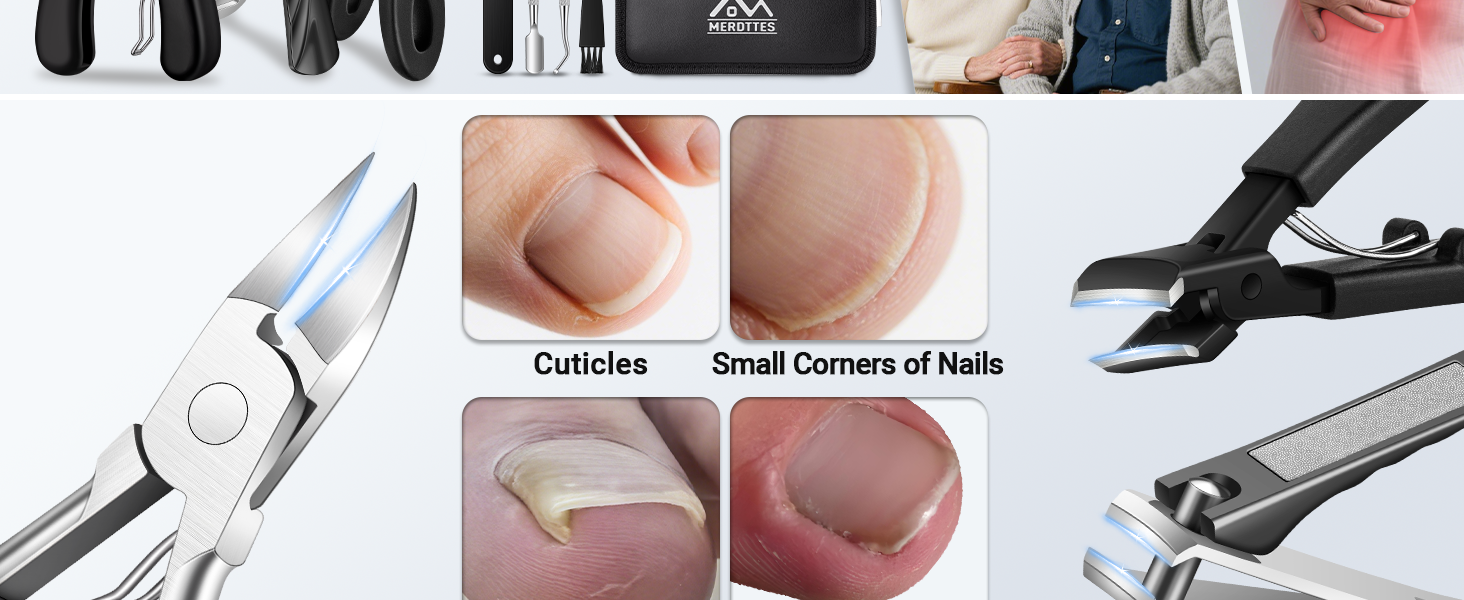 Toenail Clippers for Seniors Thick Toenails